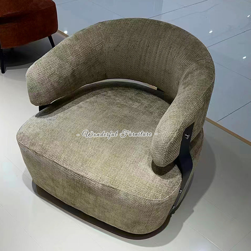 Italian Boho Accent Arm Chair