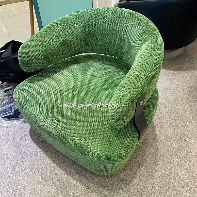 Italian Boho Accent Arm Chair