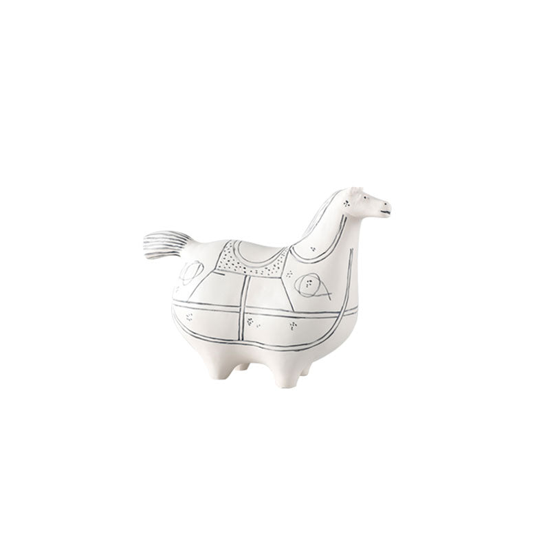 Hand Painted Designer Horse for table Decor - Set of 2