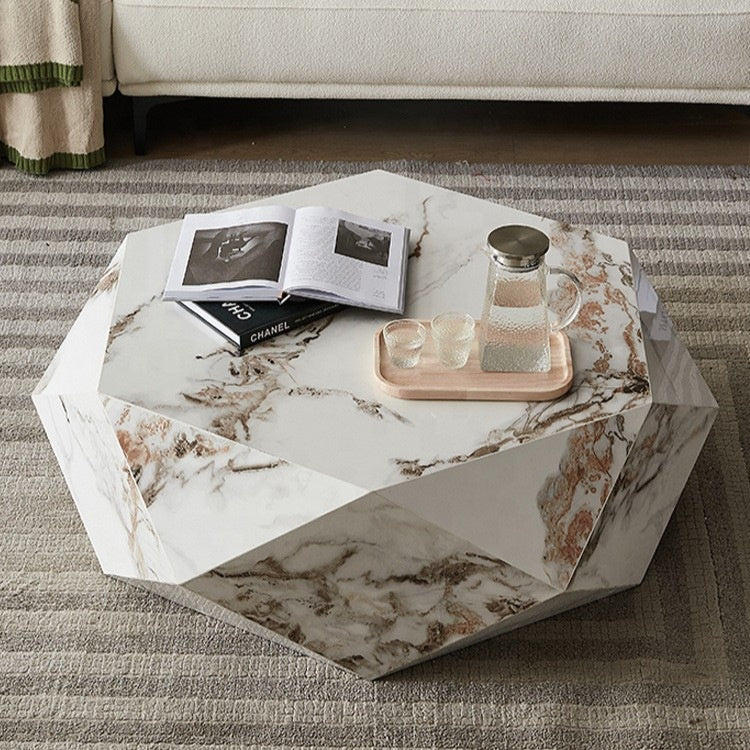 Minimalist Diamond Shape Center Table