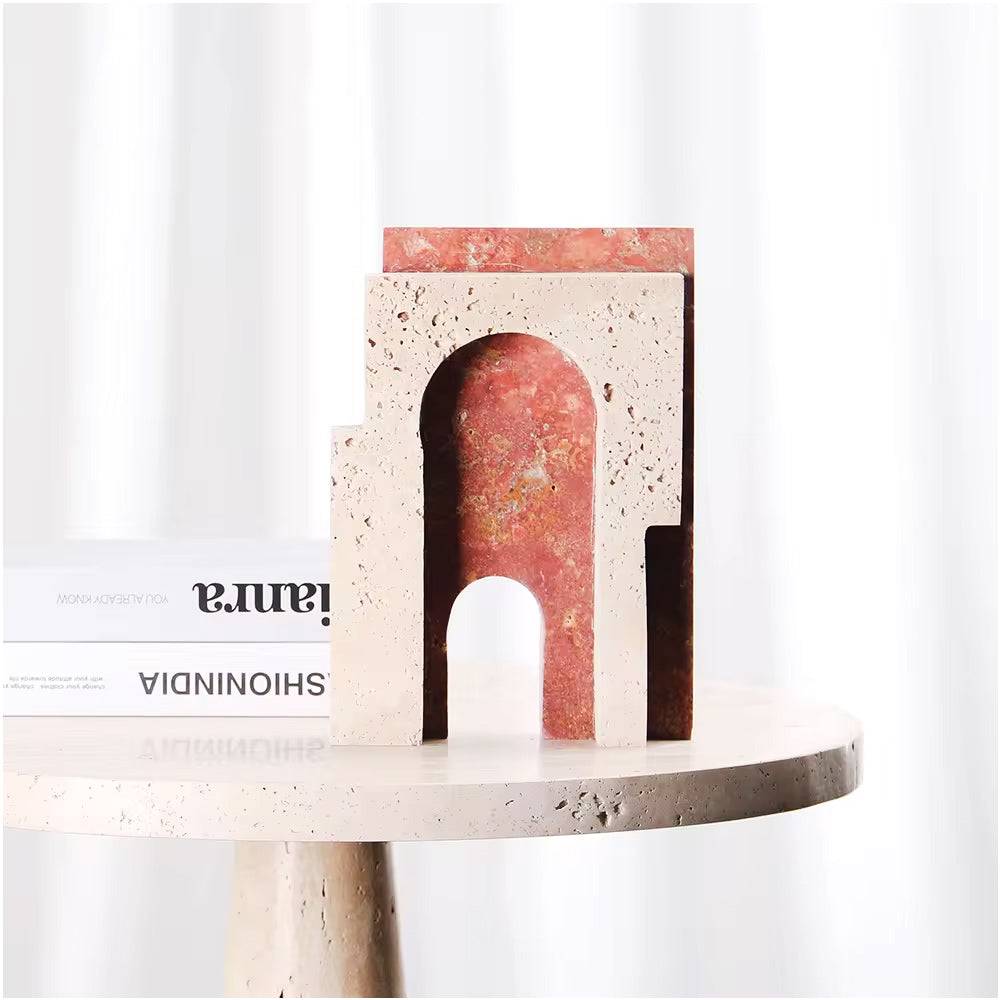 Gate of Arch marble table sculpture - 1 Piece