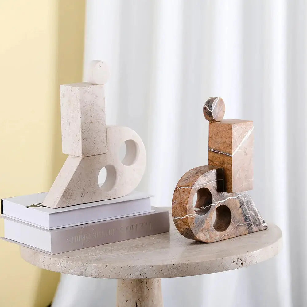 Abstract Marble Object table decor - 1 Piece