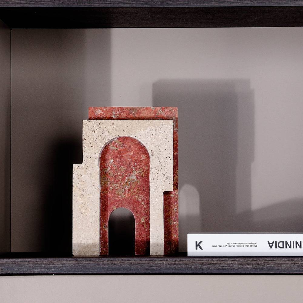 Gate of Arch marble table sculpture - 1 Piece