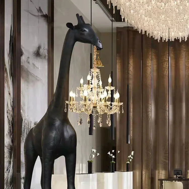 Floor Lamp & Sculptures