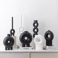 Geometry Circular Ceramic Vase