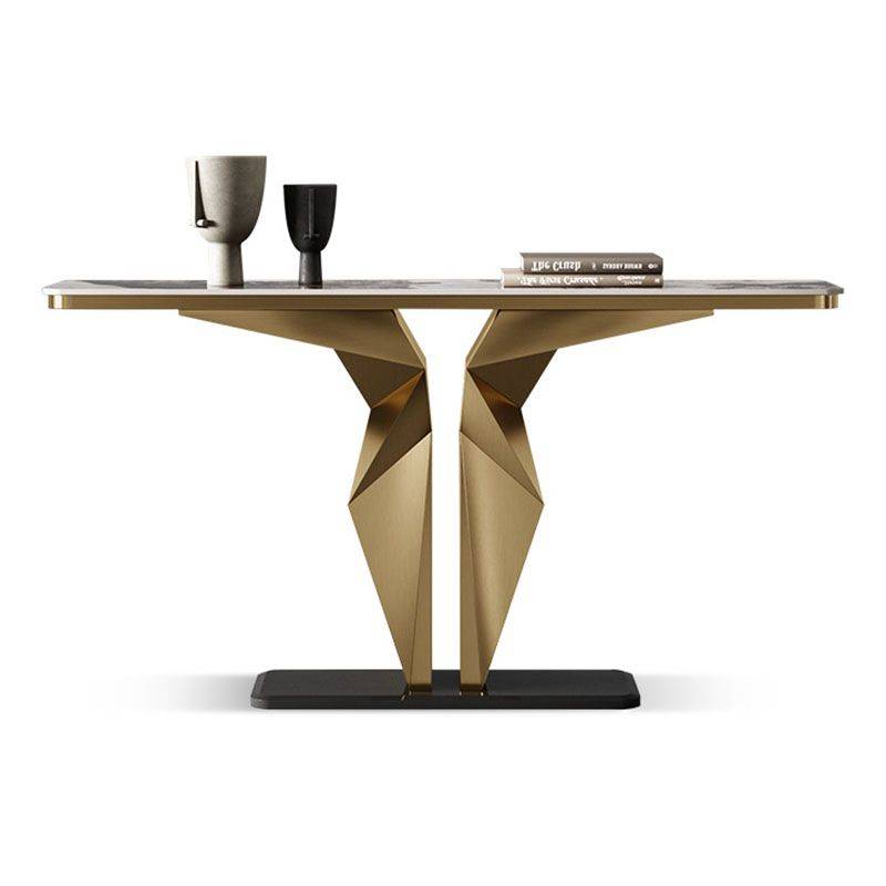 Victory Italian Luxury Marble Console Table