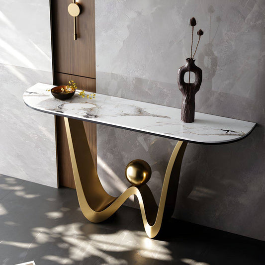 Vega Nordic Luxury Marble Console Table