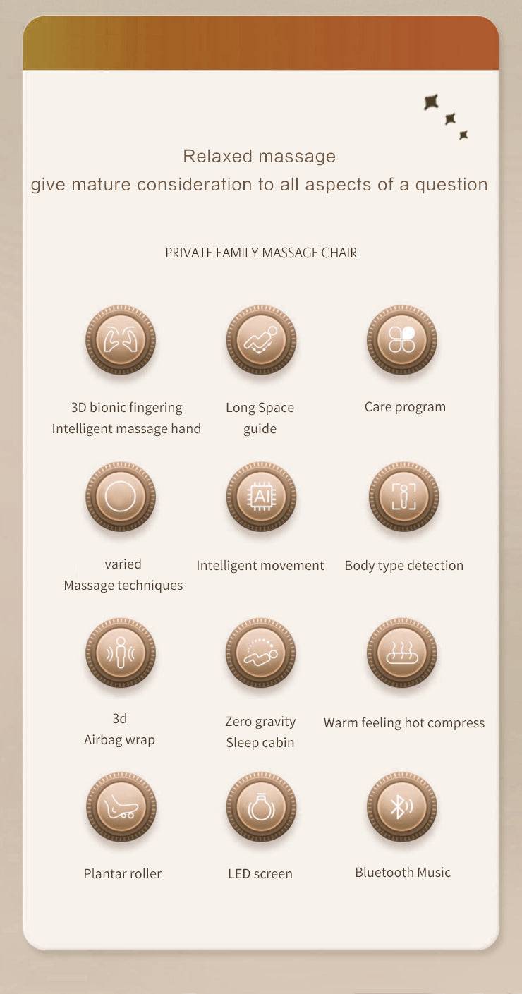 Zero Gravity Massage Chair for Stress Relief
