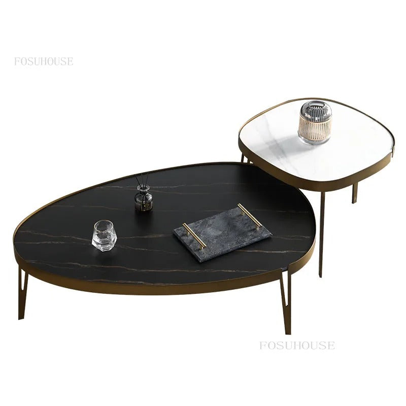 Scandinavian Slate Style Center Table