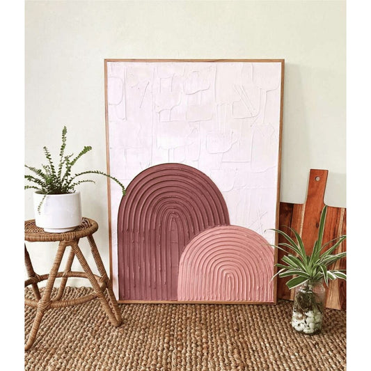 Hand-Made Arch Wall Art – Modern Abstract Design for Interiors