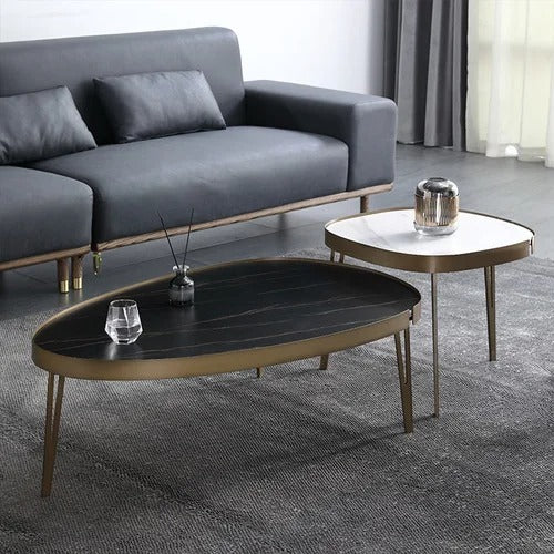 Scandinavian Slate Style Center Table
