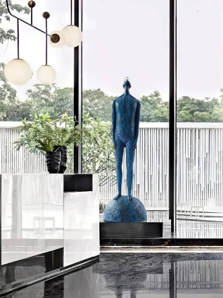 Bubble Blowing Standing Human table decor
