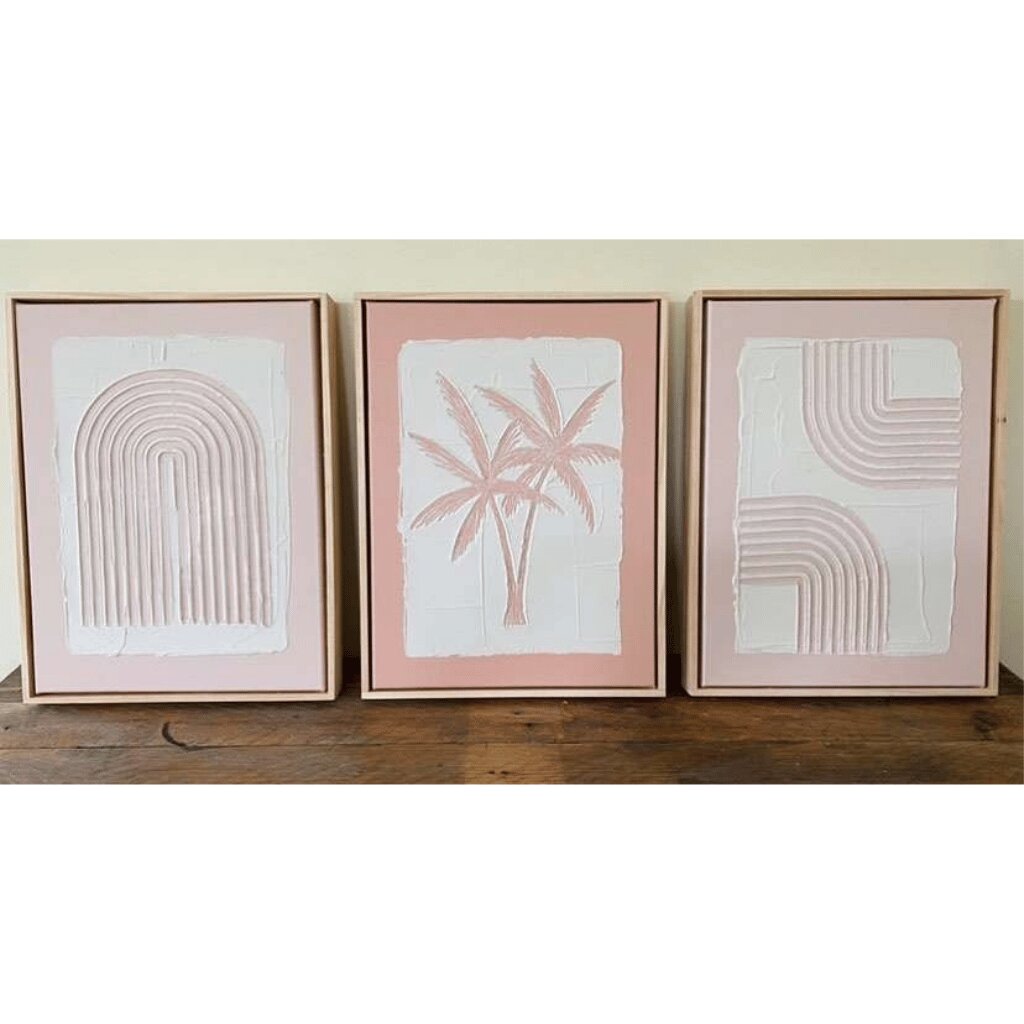 Handmade Textured Wall Art – Abstract Arch for Home & Office