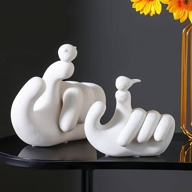 Bird of Fingertip table Decor - Set of 2