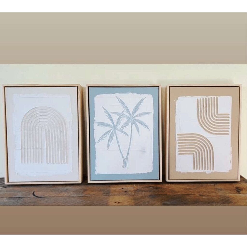 Handmade Textured Wall Art – Abstract Arch for Home & Office