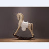 Wooden ROcking Horse Table Decor