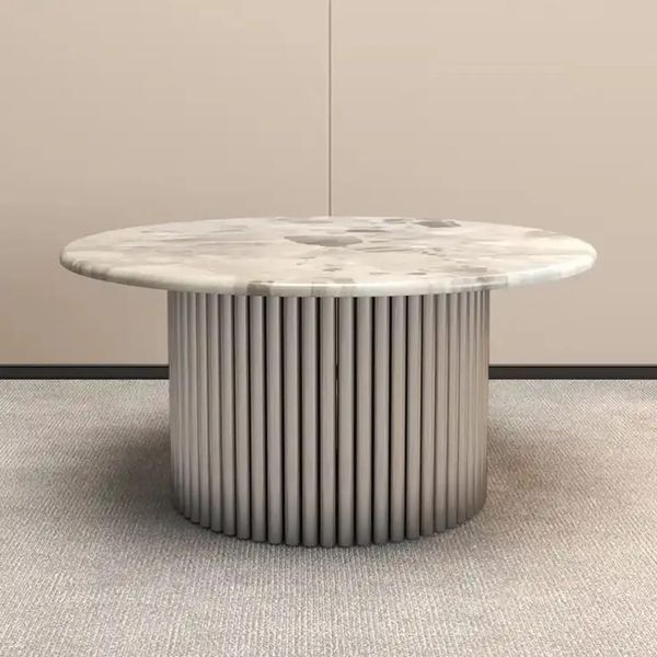Spherical Luxury Marble Center Table - set of 2