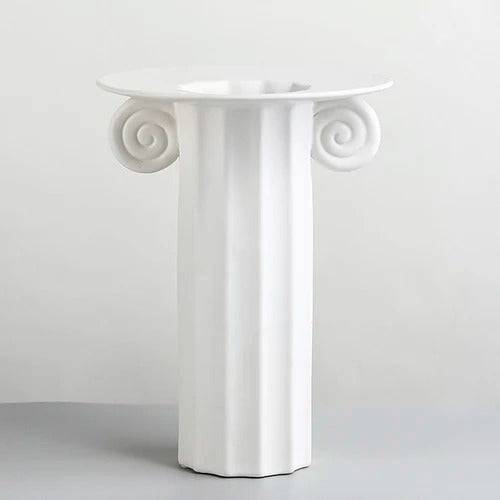 Roman Style stoneware ceramic table ceramic vase
