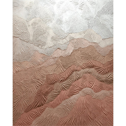 Natural Waves and Ridges Textured Wall Art for Warm Bedrooms & Living Rooms