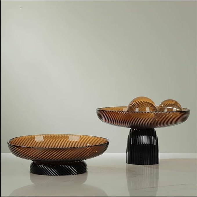 Nordic Glass Fruit Bowl