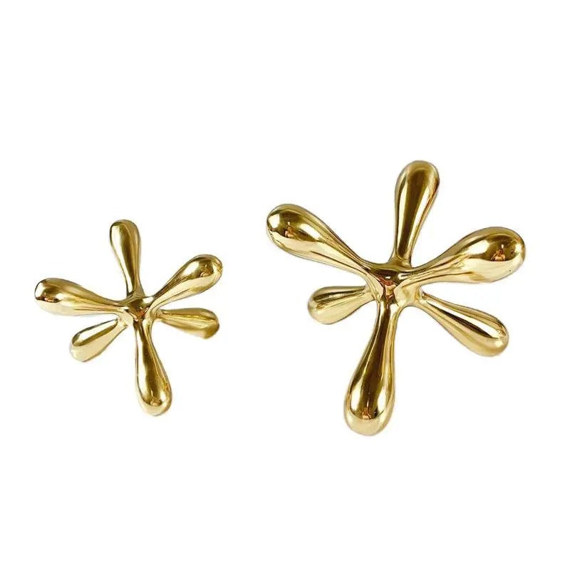 Crystal cross paper-weight table decor