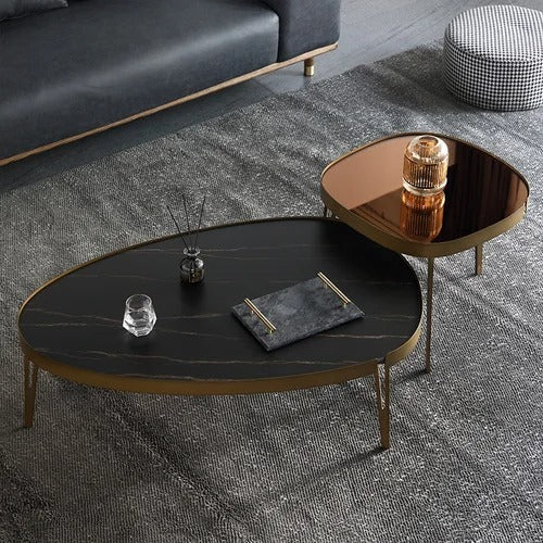 Scandinavian Slate Style Center Table