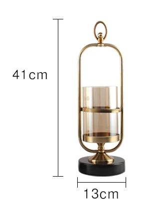 Brown glass Tabletop Vase