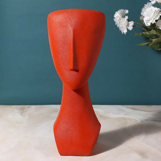 Greek Style Simple Face Table Decor - set of 2