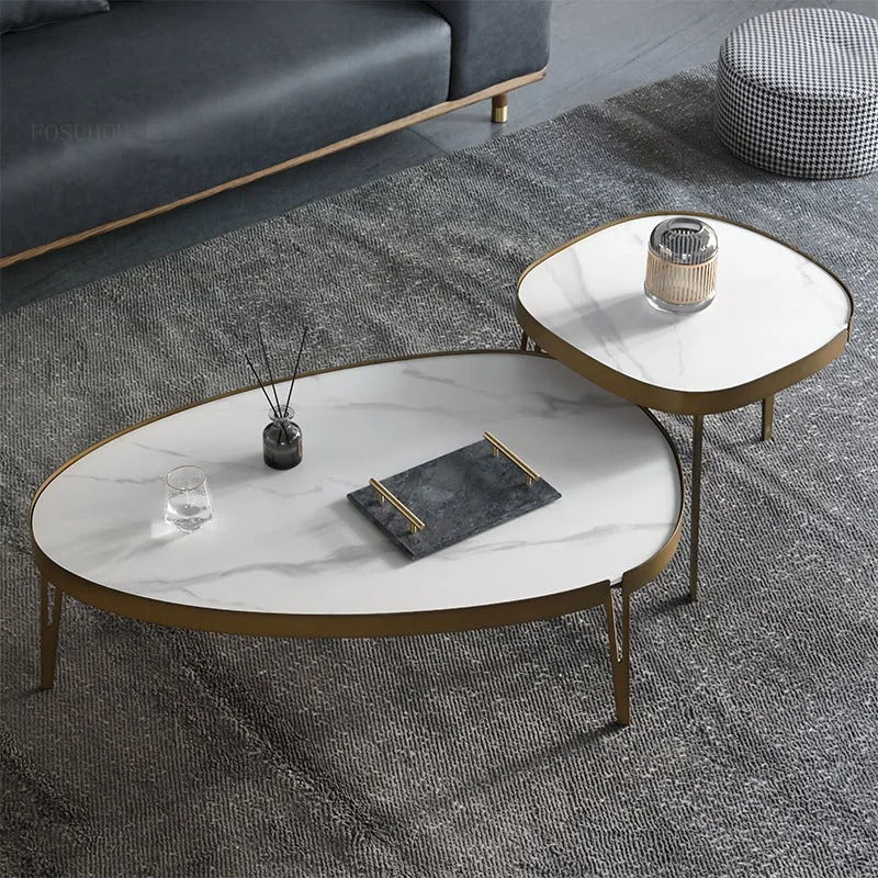 Scandinavian Slate Style Center Table
