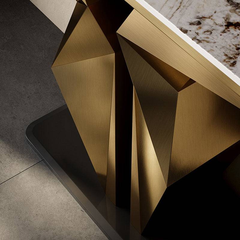 Victory Italian Luxury Marble Console Table