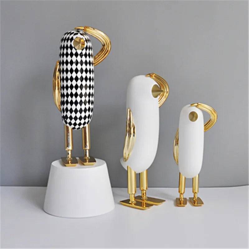 Penguin Ceramic table decor