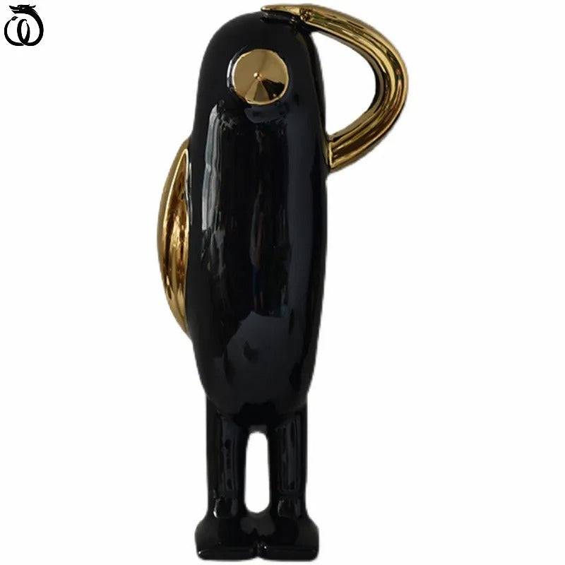 Penguin Ceramic table decor