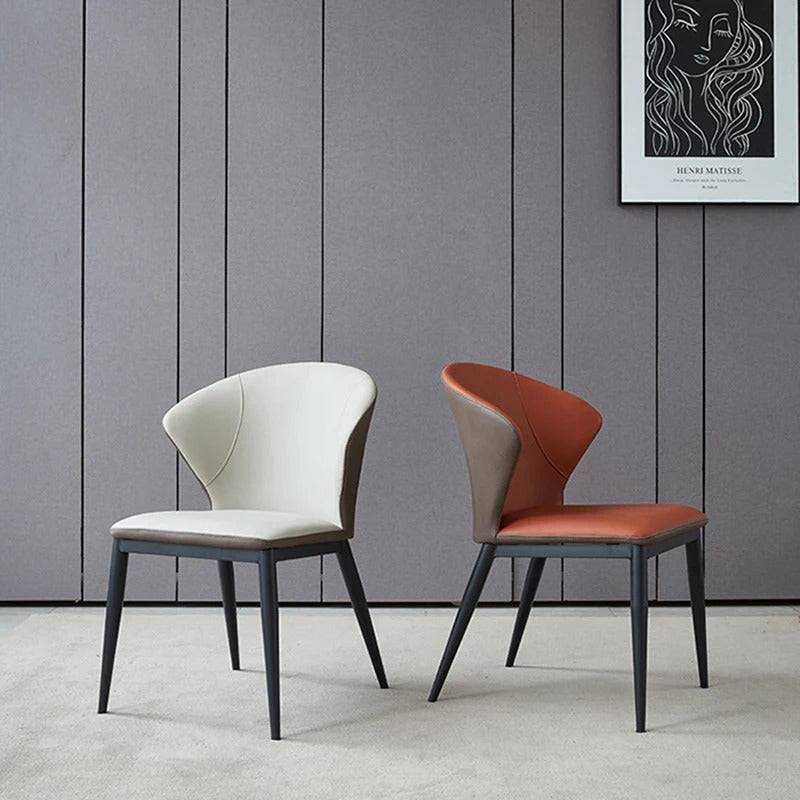 a couple of chairs sitting next to each other