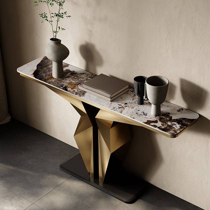 Victory Italian Luxury Marble Console Table