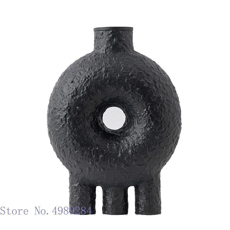 Geometry Circular Ceramic Vase
