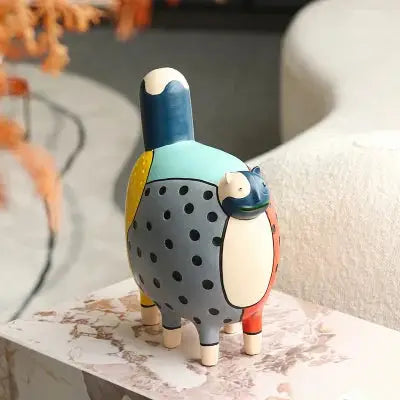 Polka Dot Cat table decor