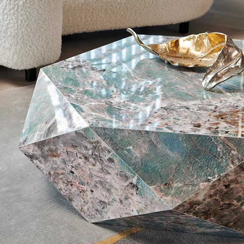 Minimalist Diamond Shape Center Table