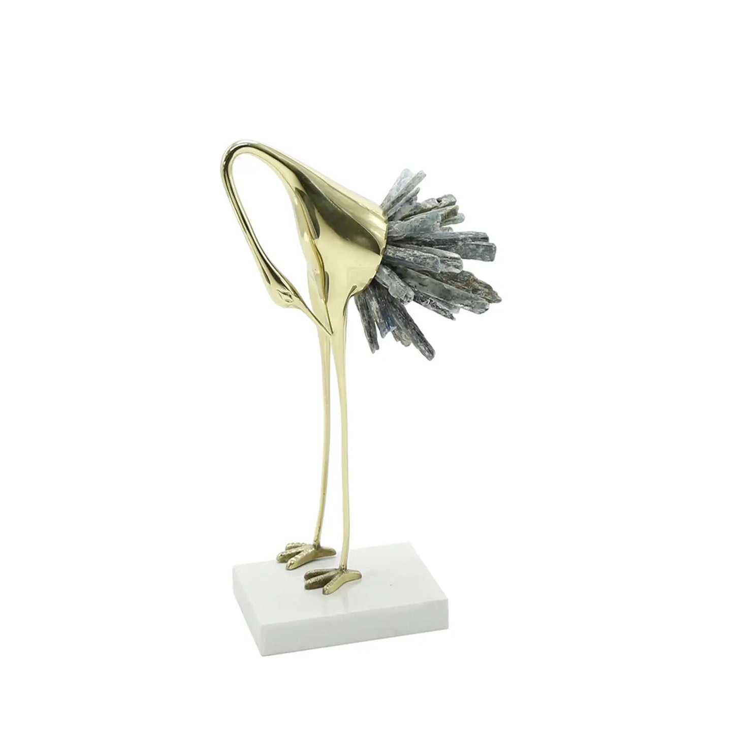 Crystal Crane table decor - set of 3