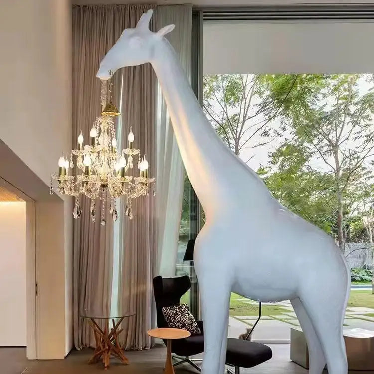 Fiber Sculpture Big Size Artifact Statue