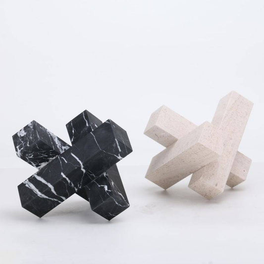 Rubics Cube Marble table Sculpture - 1 Piece
