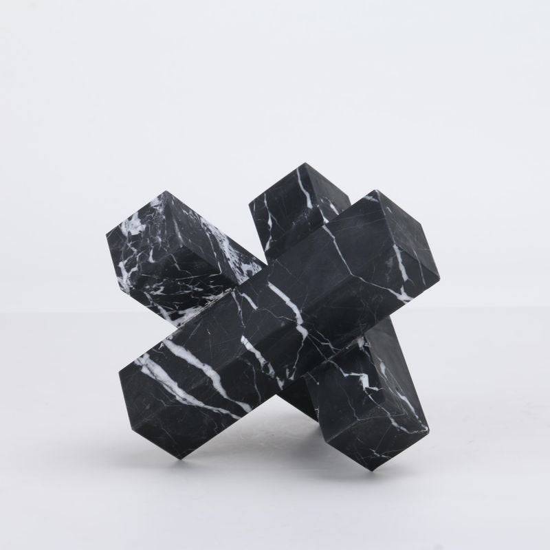 Rubics Cube Marble table Sculpture - 1 Piece