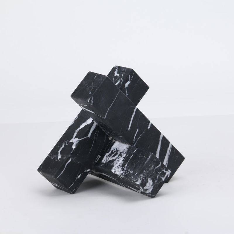 Rubics Cube Marble table Sculpture - 1 Piece