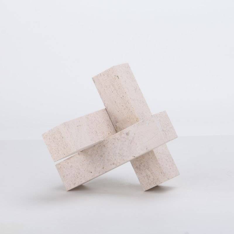 Rubics Cube Marble table Sculpture - 1 Piece