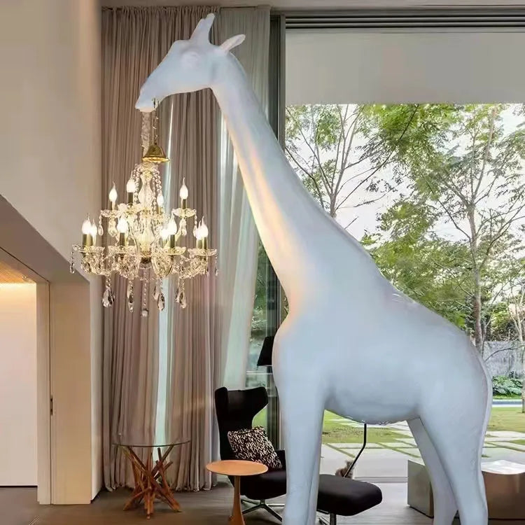 Big Size Giraffe Floor Lamp chandelier