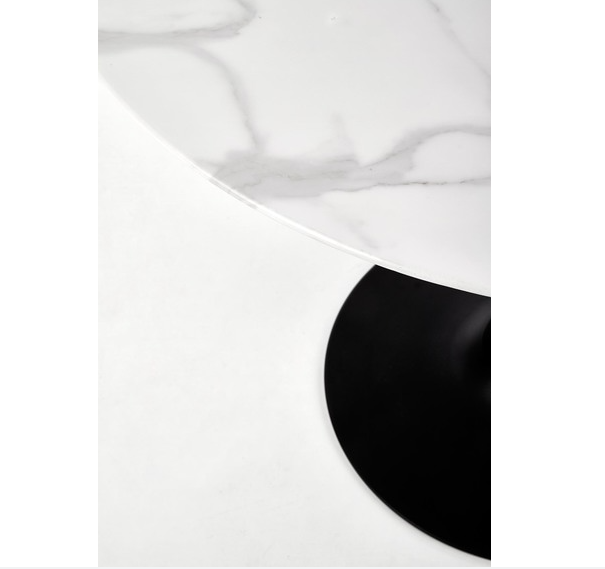 Simple minimal center table with marble top