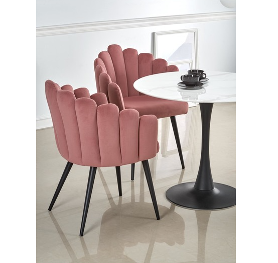Simple minimal center table with marble top