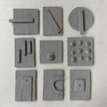 Heritage Craft Terracotta Wall Mural- set of 9