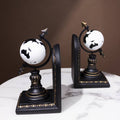 European Style Globe Bookends- Set of 2