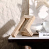 Geometric Marble table Sculpture - 1 Piece