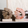 Geometric Marble table Sculpture - 1 Piece